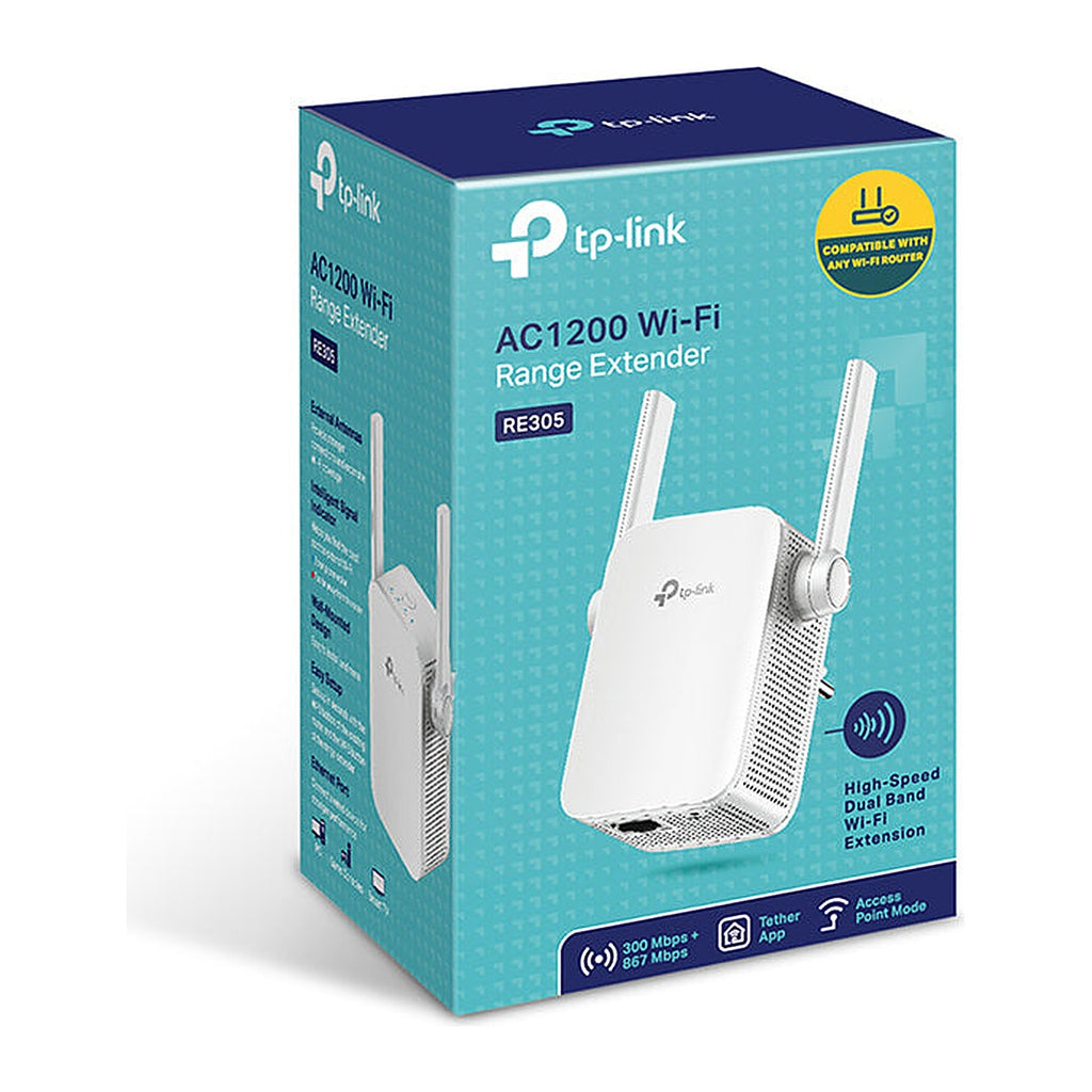 TP-Link Repetidor Wi-Fi RE305 AC1200 Doble Banda