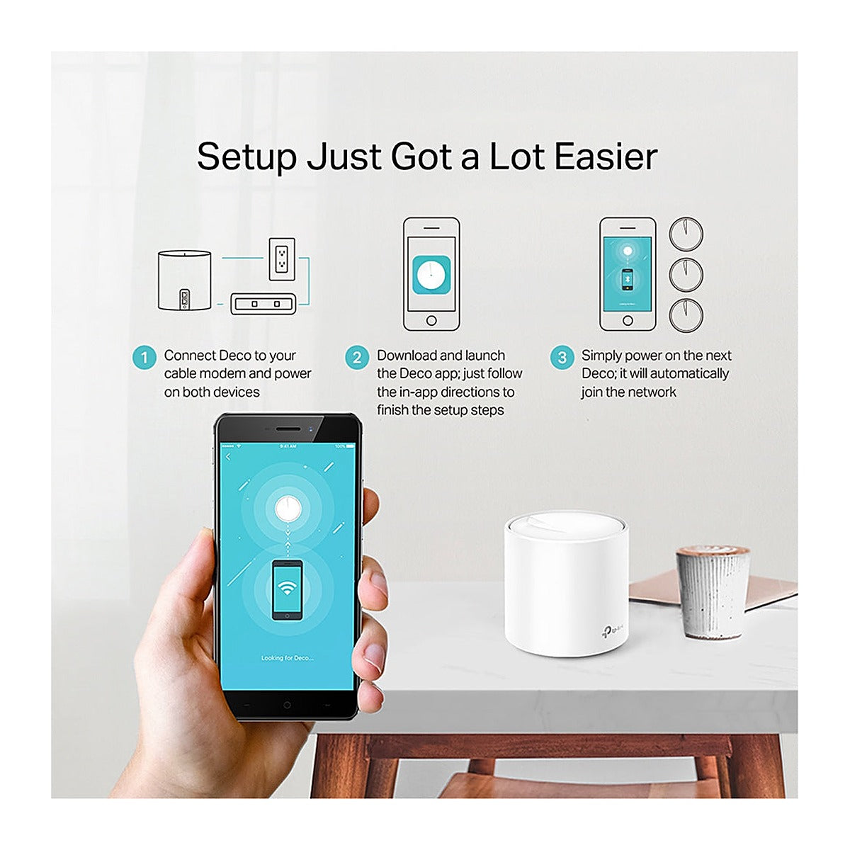 TP-Link Sistema Mesh Deco X20 AX1800 Wi-Fi 6 (1 unidad)