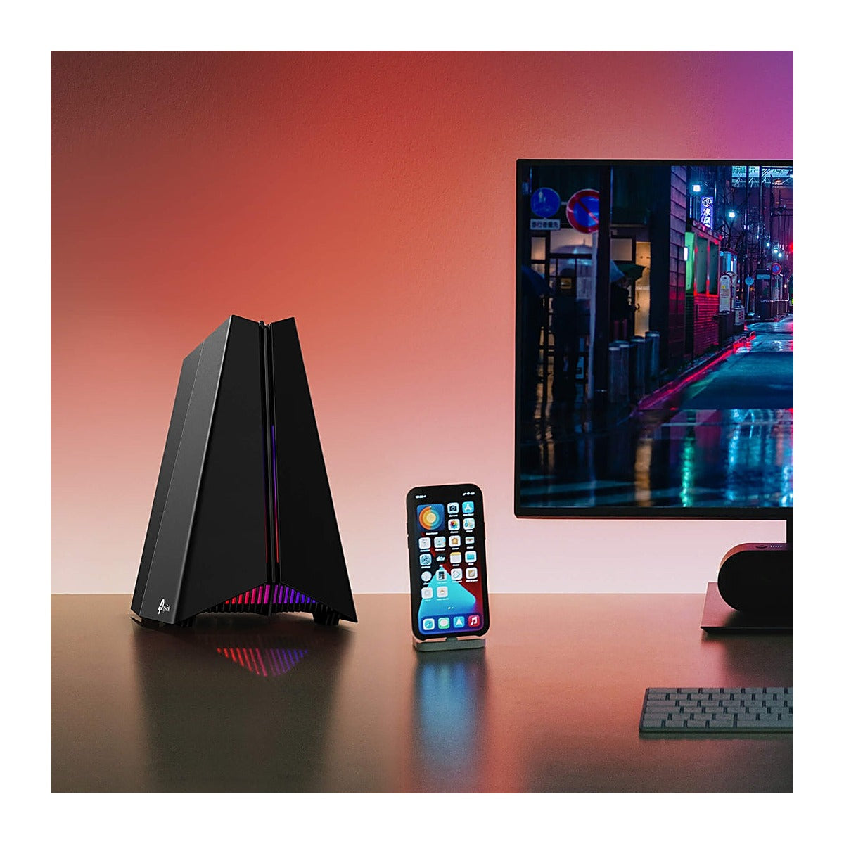 TP-Link Router Gaming Archer GE550 Wi-Fi 7 BE9300 Tribanda