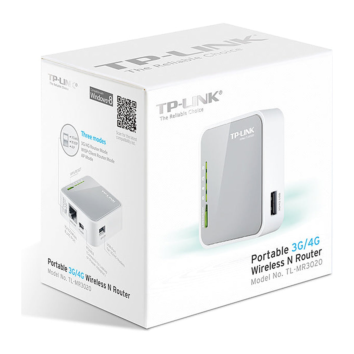 TP-Link Router de Viaje TL-MR3020 N150 3G/4G USB (versión EU)