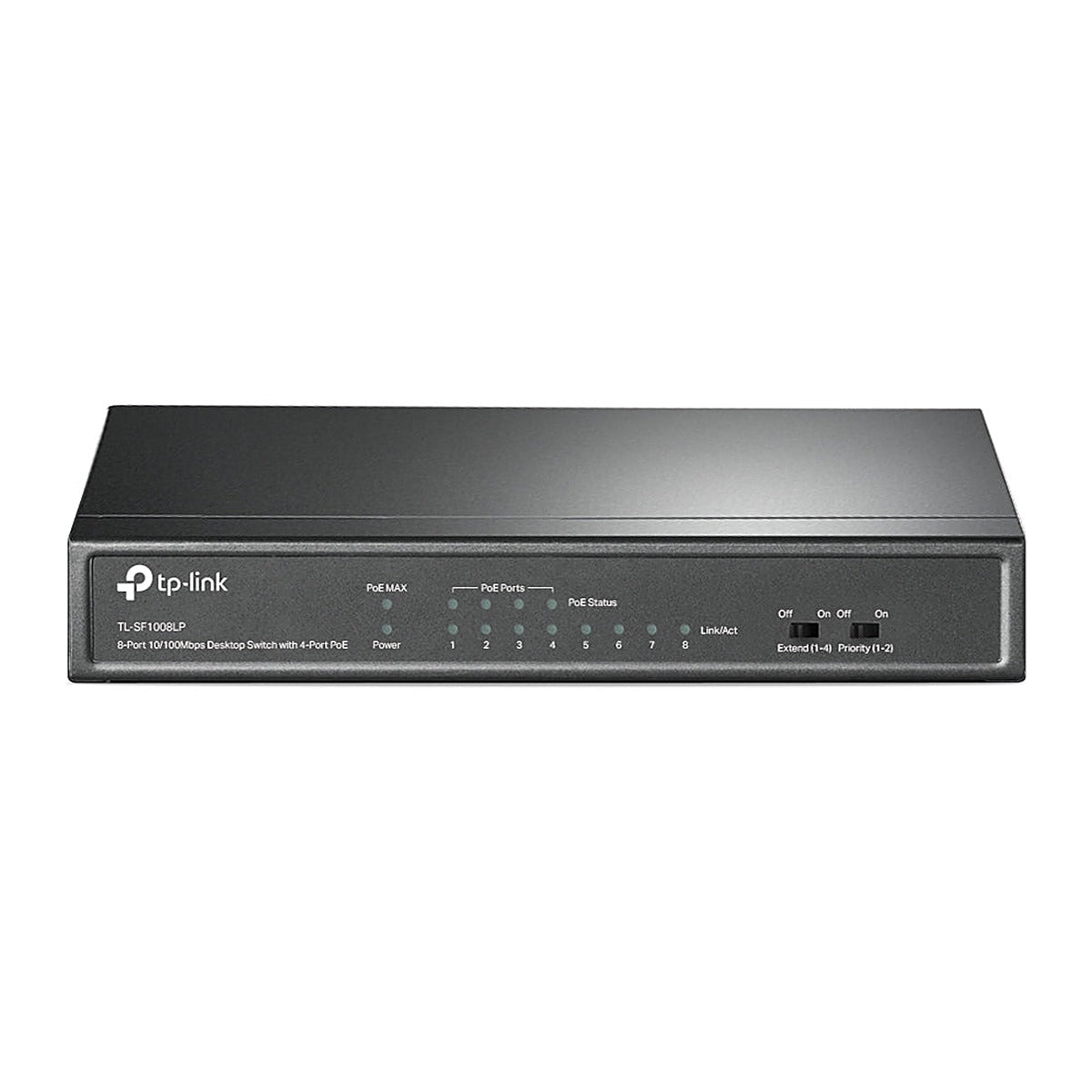 TP-Link Switch PoE TL-SF1008LP 8 Puertos 10/100 (4 PoE) 41 W
