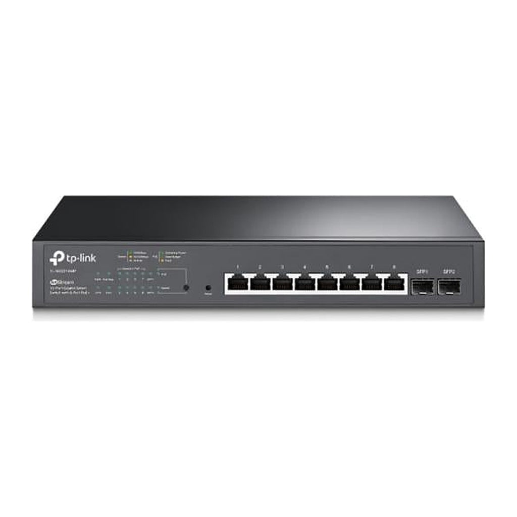 TP-Link Omada Switch PoE+ SG2210MP 8 Puertos Gigabit + 2 SFP 150 W