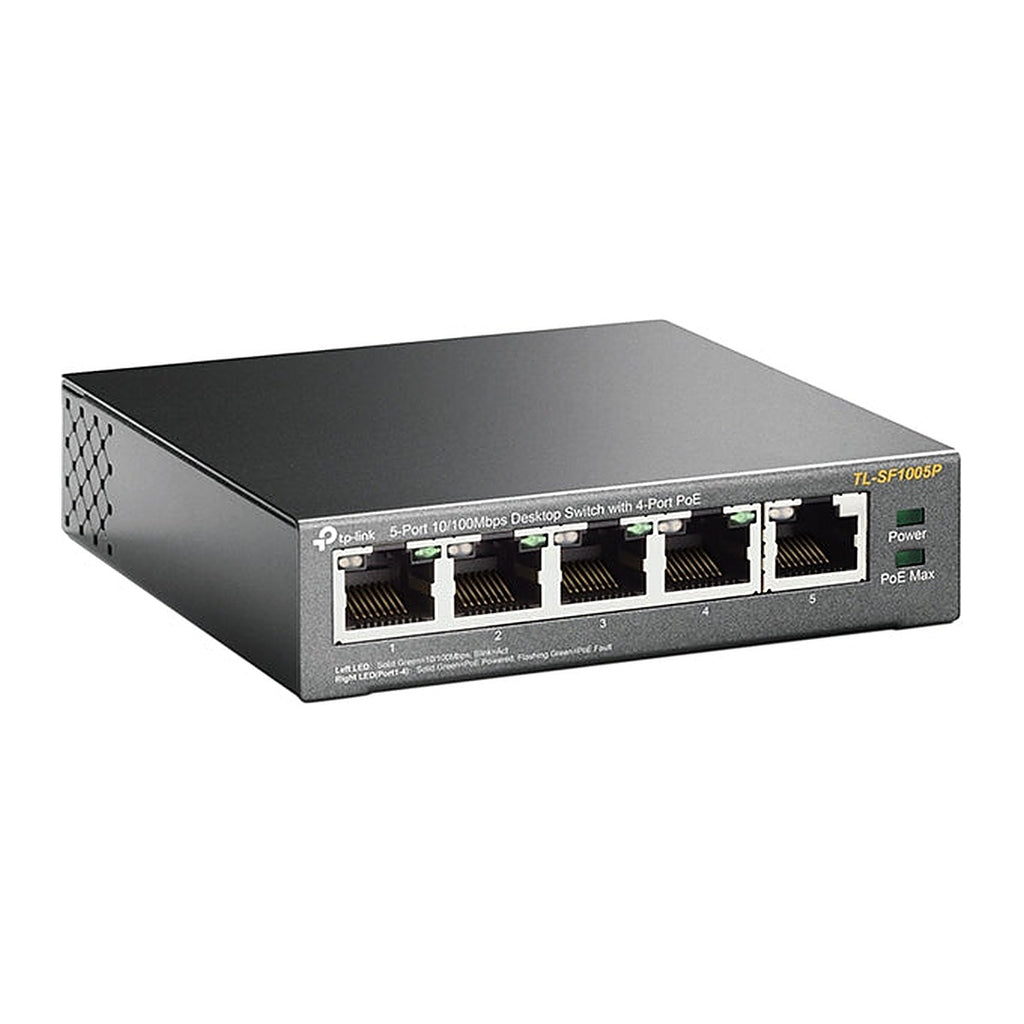 TP-Link Switch PoE TL-SF1005P 5 Puertos 10/100 (4 PoE)