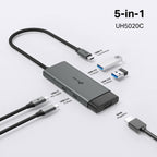 TP-Link Hub USB-C 5 en 1 HDMI 4K y PD 100W UH5020C