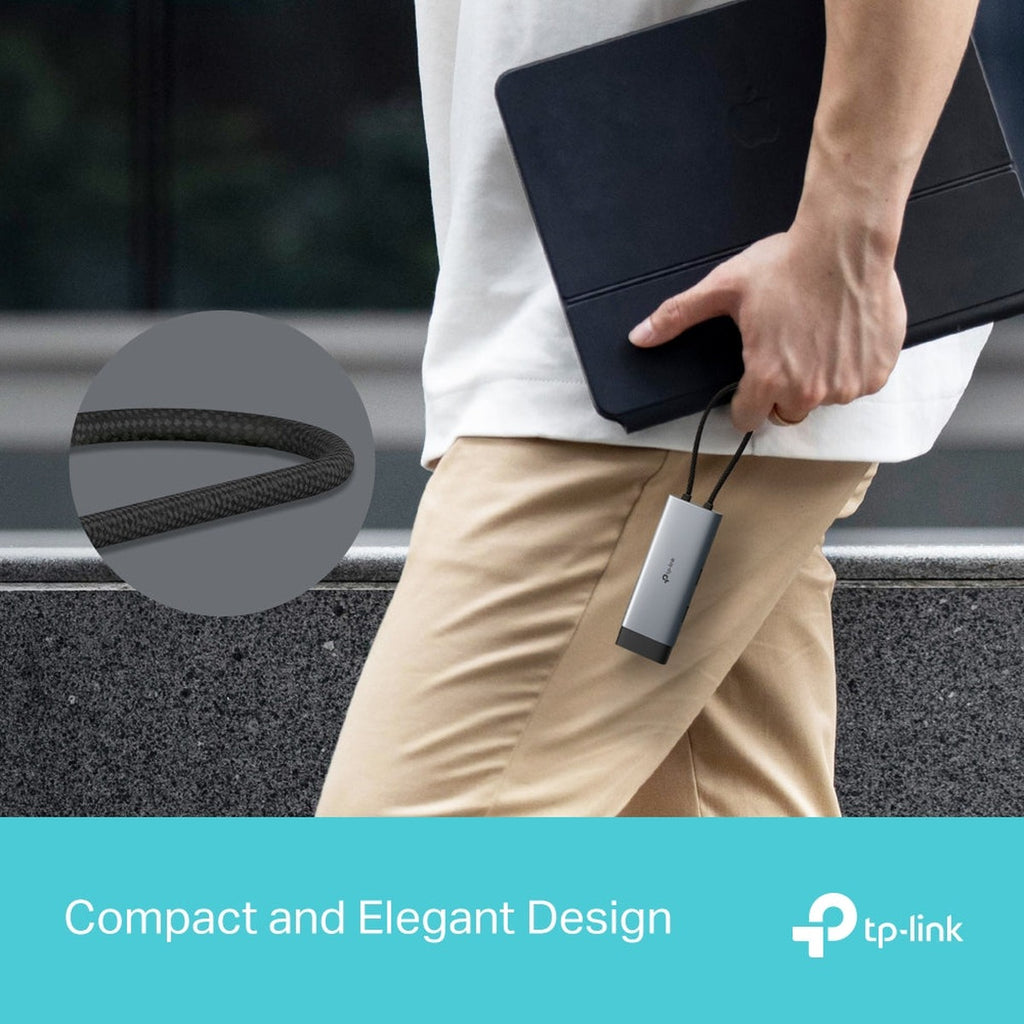 TP-Link Hub USB-C 5 en 1 HDMI 4K y PD 100W UH5020C
