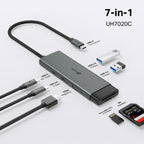 TP-Link Hub USB-C 7 en 1 HDMI 4K, SD/microSD y PD 100W UH7020C