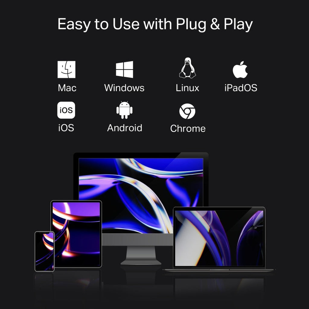 TP-Link Hub USB-C 7 en 1 HDMI 4K, SD/microSD y PD 100W UH7020C
