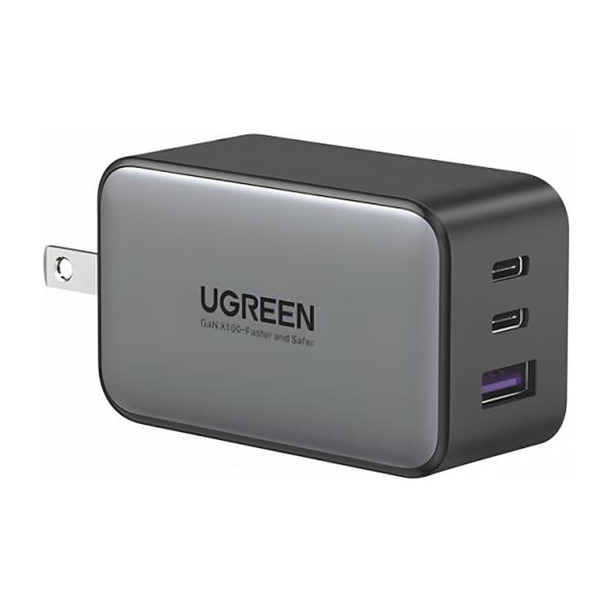 Ugreen Cargador de Pared GaN 65W 2 USB-C y 1 USB-A CD244