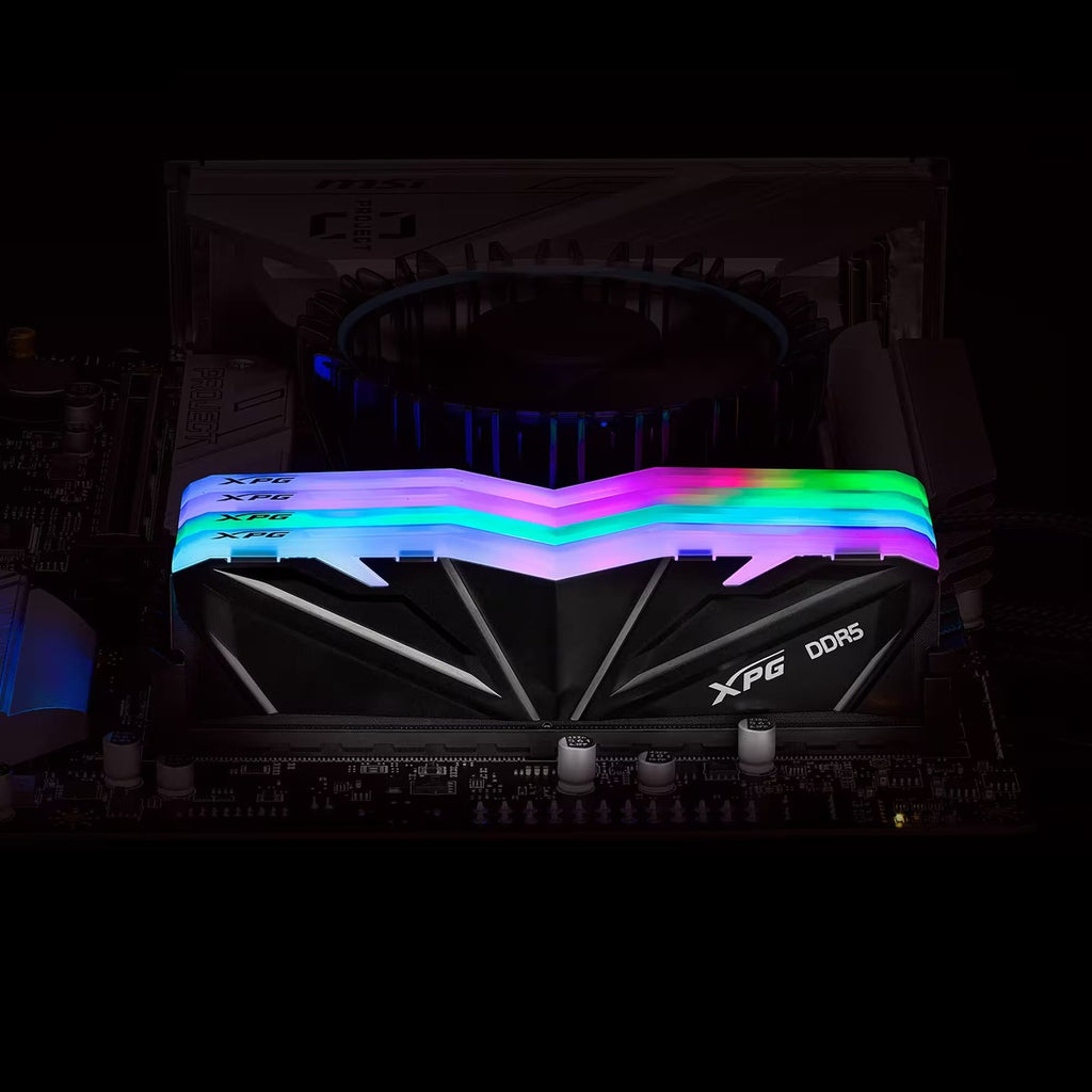 XPG Memoria RAM Armax RGB DDR5 16GB 5600 MT/s CL46 AX5U5600C4616G-SAMRBK